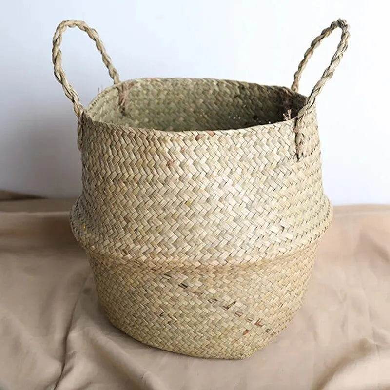 Cesta de palha