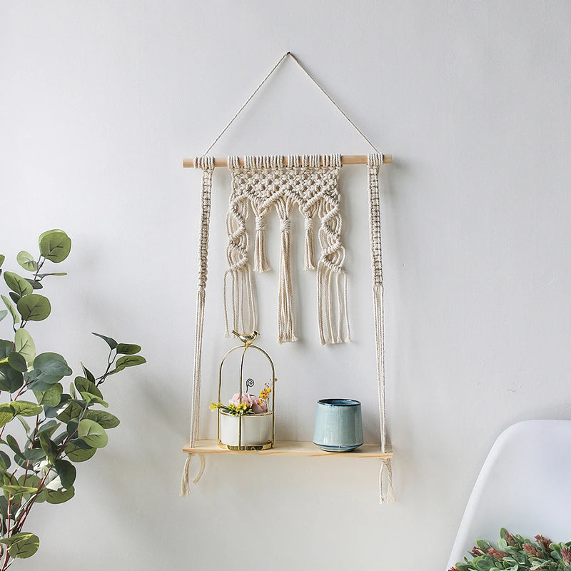 Prateleira Macrame