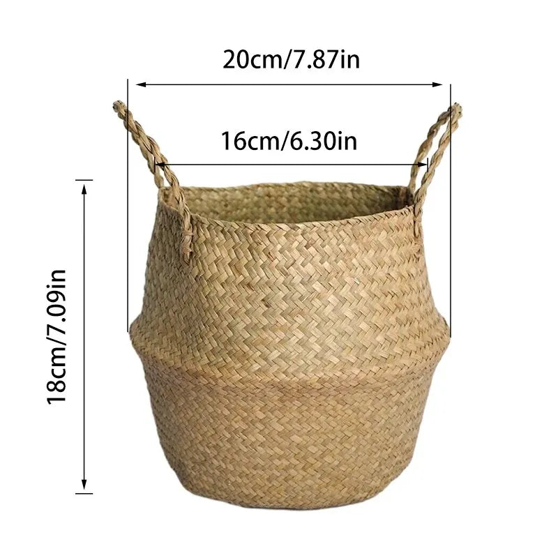 Cesta de palha