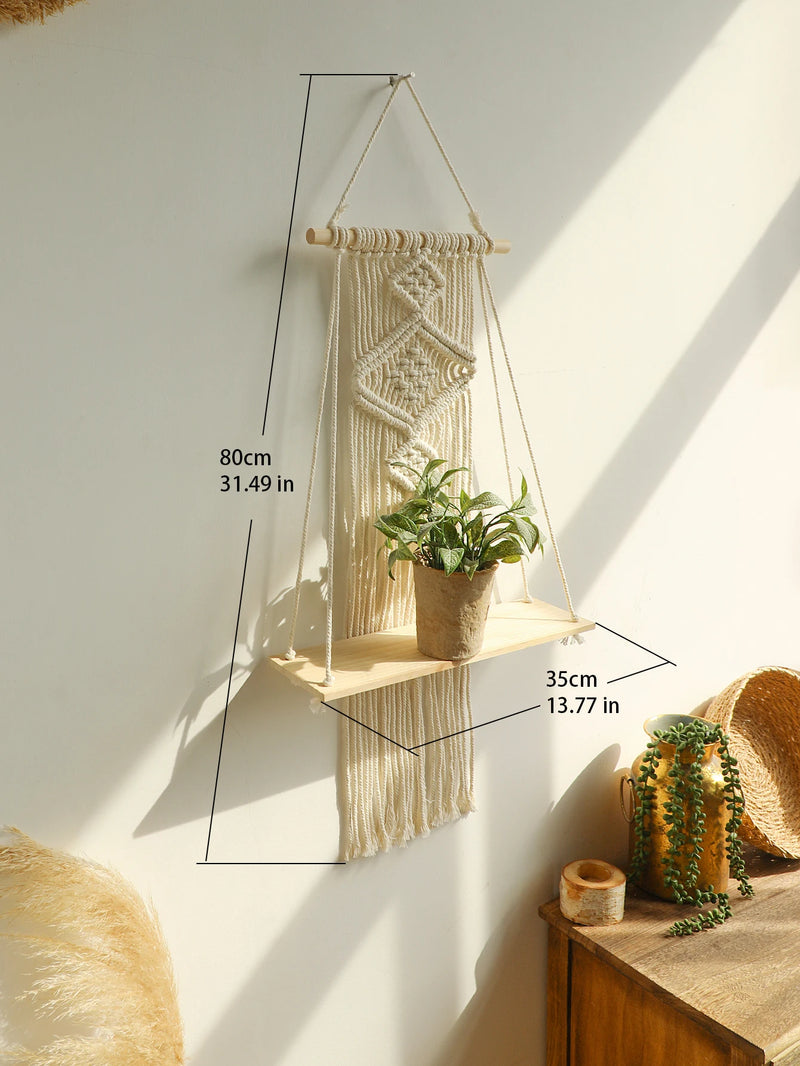Prateleira Macrame