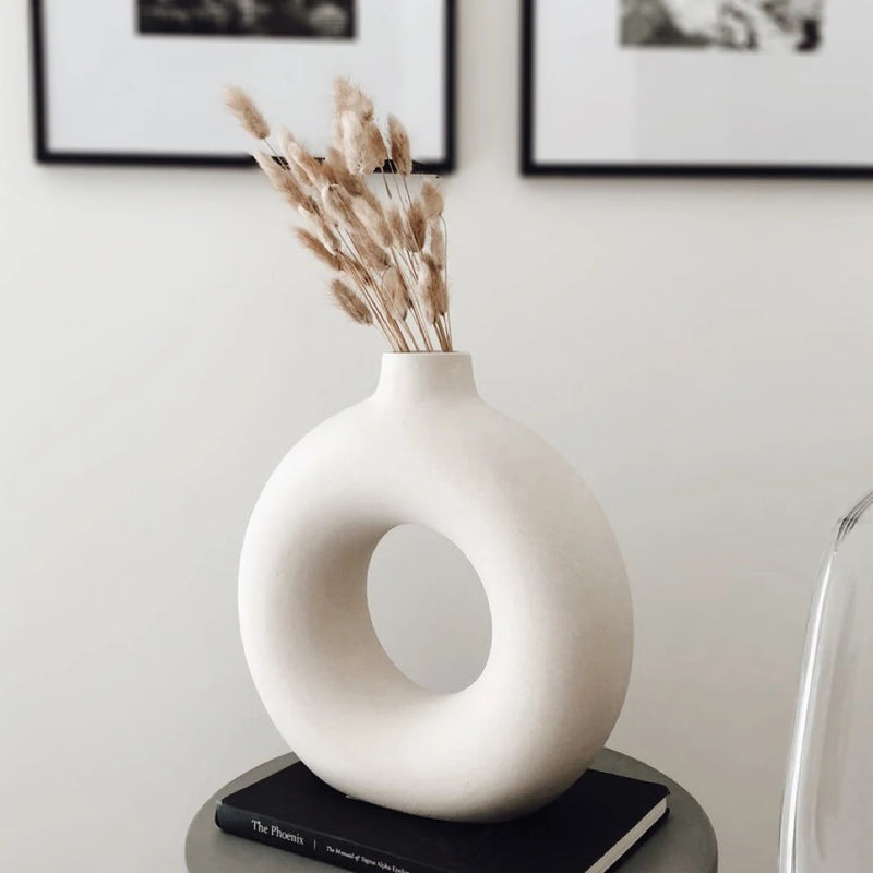 Vaso cerâmico Circular