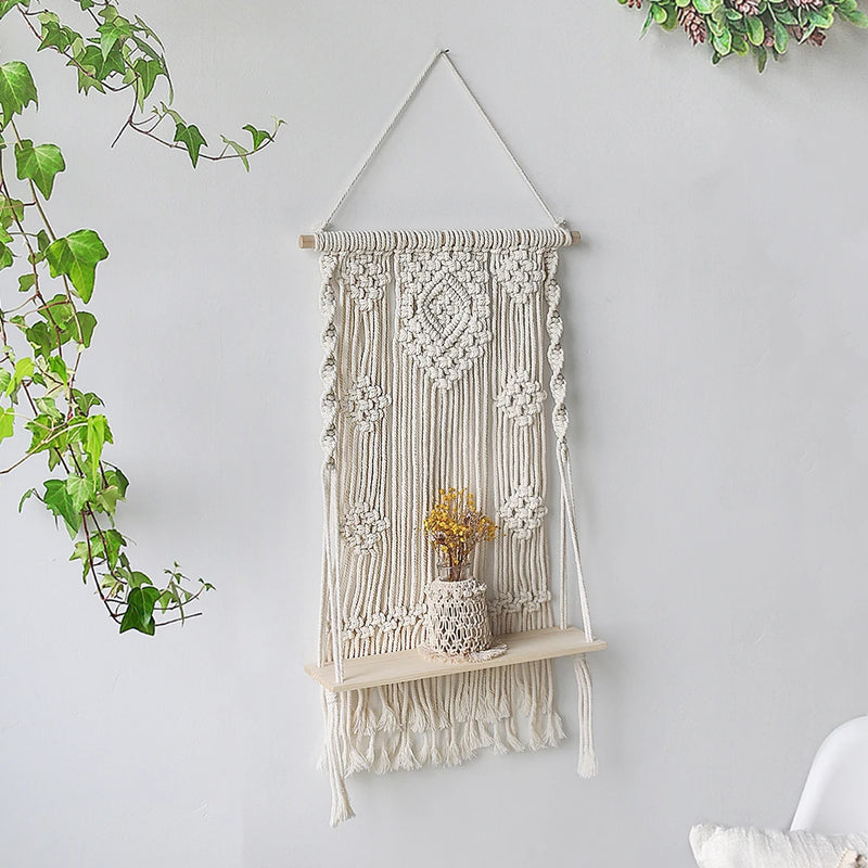 Prateleira Macrame