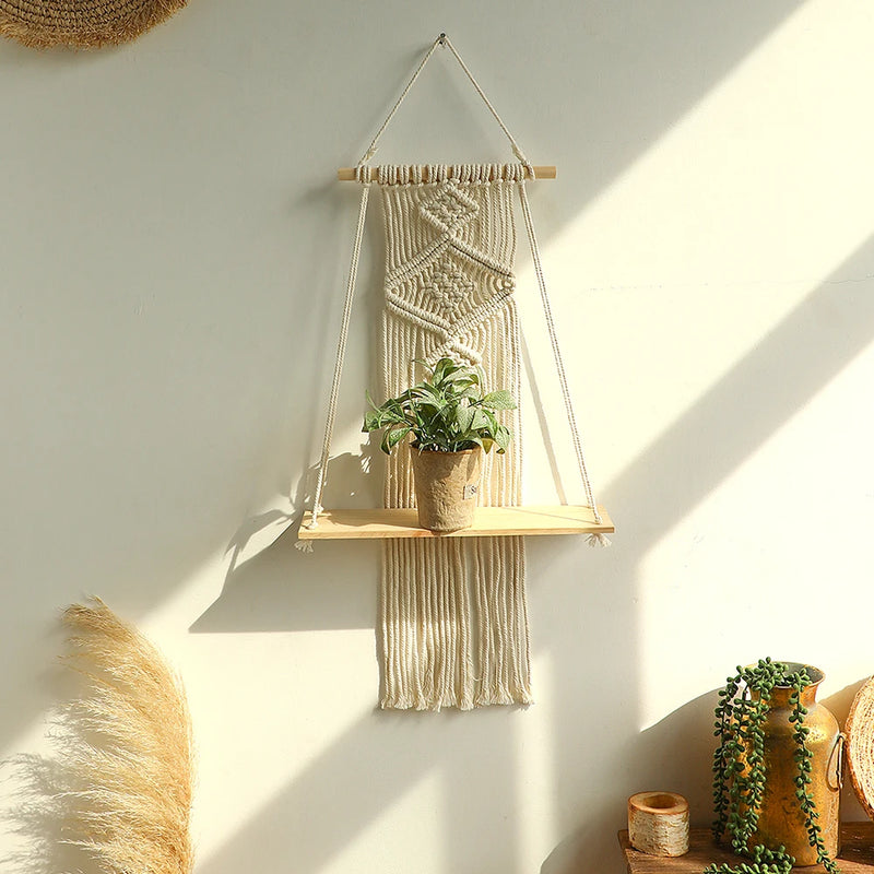 Prateleira Macrame