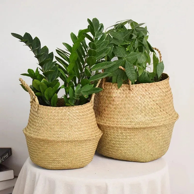 Cesta de palha
